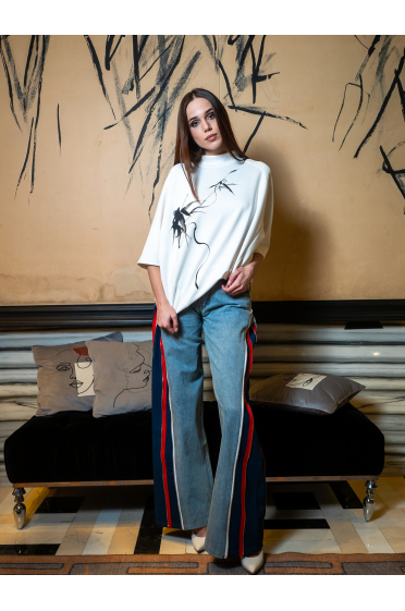 Дамски дънки с ципове - Moonstone.bg Дамски дънки с ципове