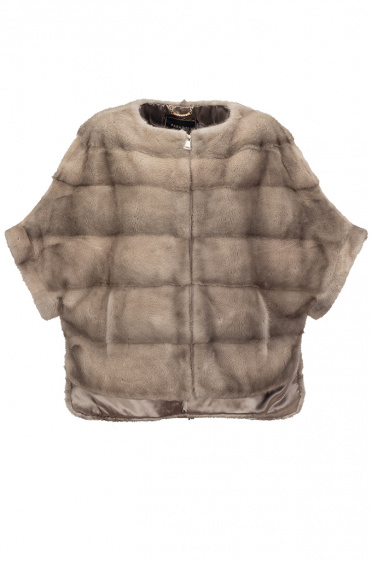 Дамско късо палто визон - Moonstone.bg Дамско късо палто визон