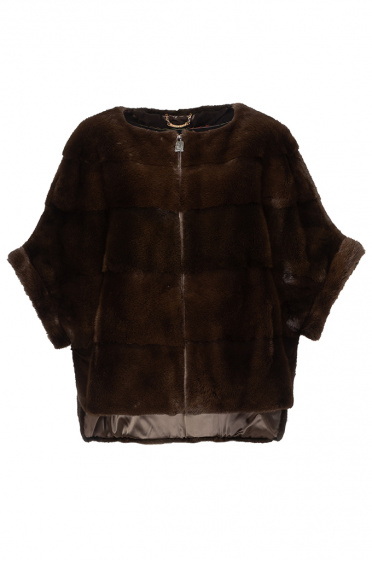 Дамско късо палто визон - Moonstone.bg Дамско късо палто визон