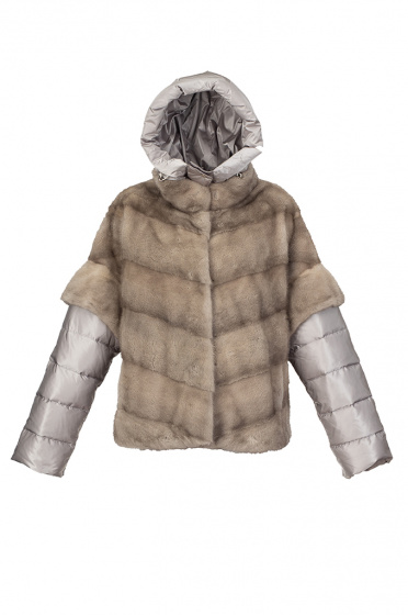 Дамско яке с визон - Moonstone.bg Дамско яке с визон