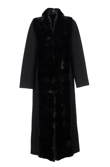 Дамско дълго палто визон - Moonstone.bg Дамско дълго палто визон