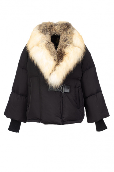 Дамско пухено яке с лисица - Moonstone.bg Дамско пухено яке с лисица