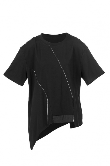 Дамска тениска с извивка - Moonstone.bg Дамска тениска с извивка