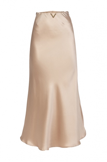 Дамска сатенена пола Вал - Moonstone.bg Дамска сатенена пола Вал